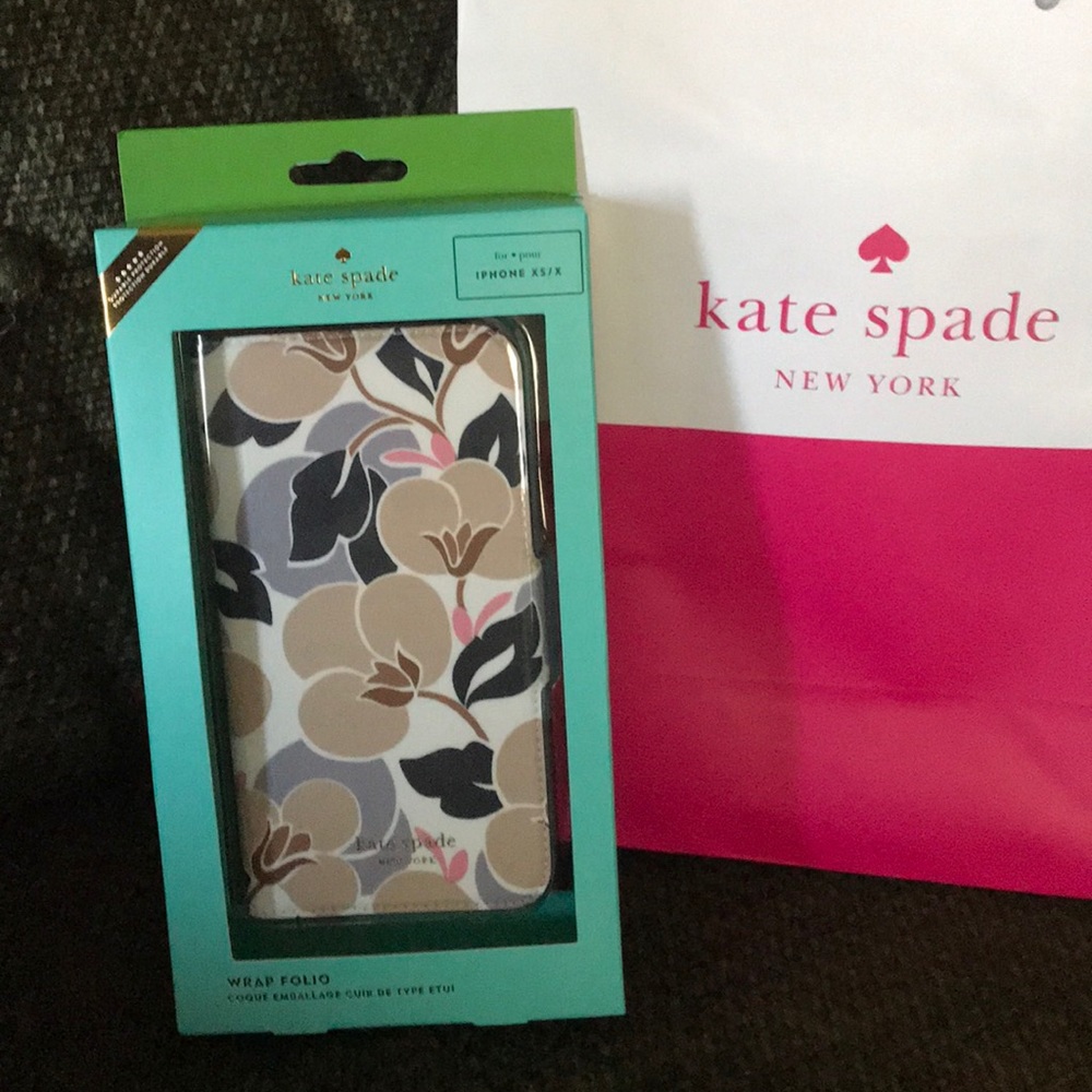 Kate Spade iPhone X/iPhone XS Breezy Floral  Folio